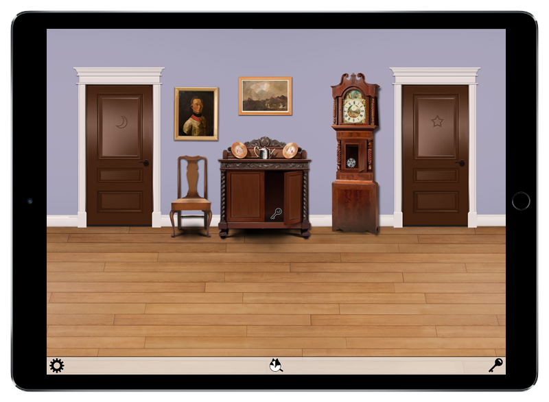 Fox Detective Hallway with everything open