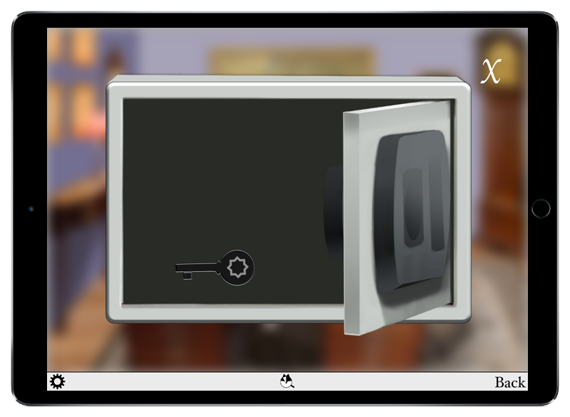 Fox Detective inside safe